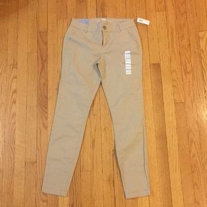 Khaki long pants